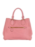 Shopping Tote, &pound;320, Handbags, Pink, Leather, Back view